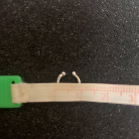 NWT Smooth Small Sterling Silver Ear Cuff - Picture 4 of 4